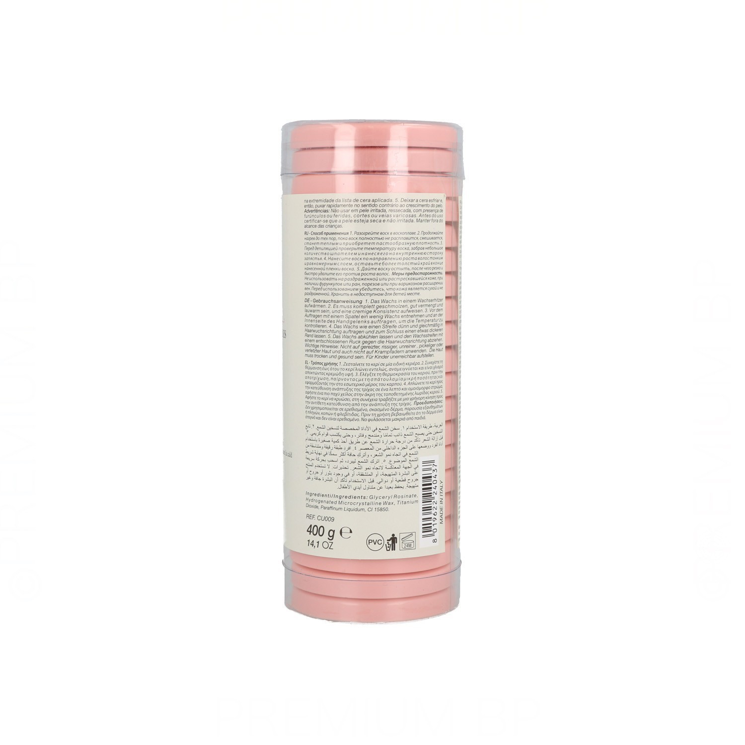 Disques de cire chaude rose Idema 400 gr.