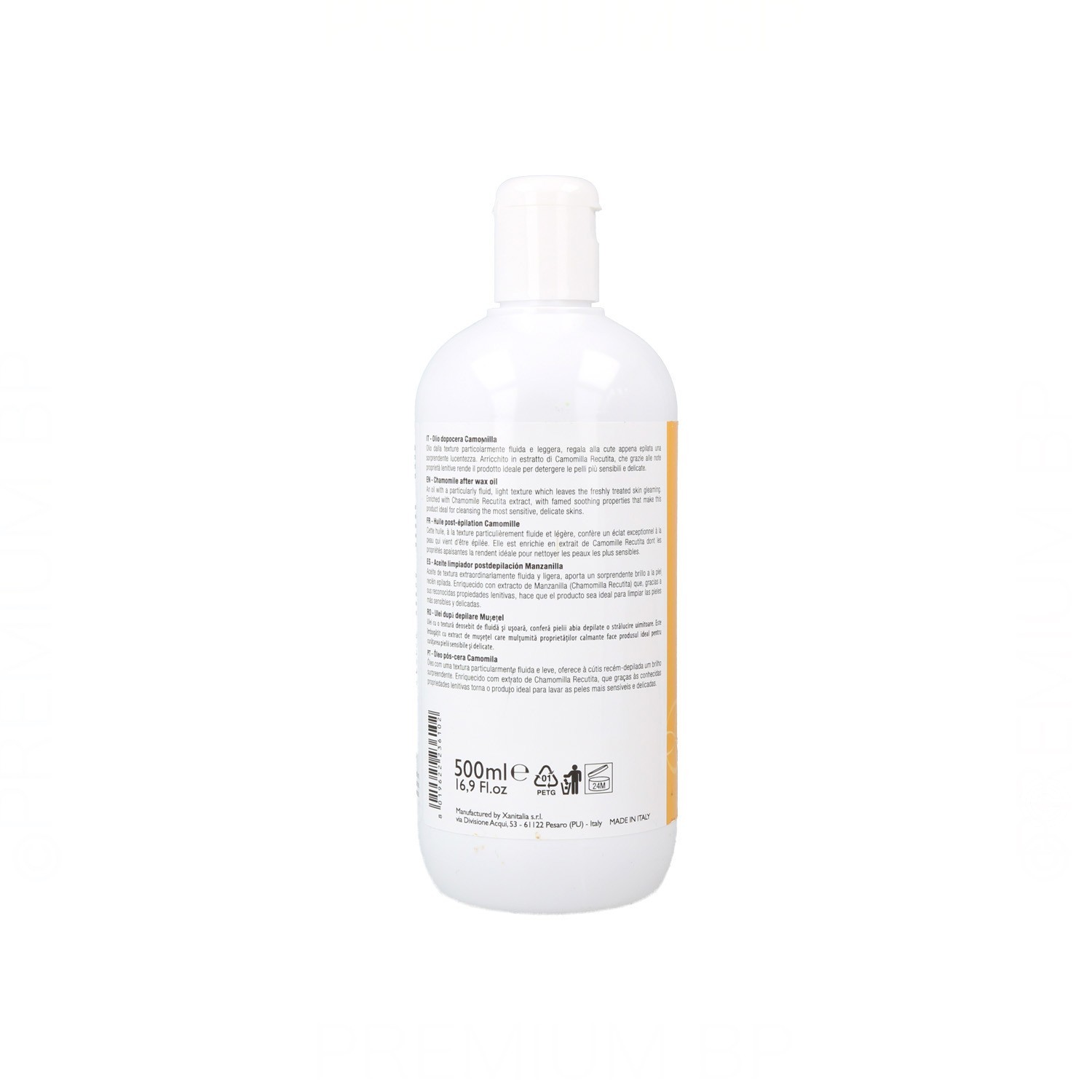 Idema Aceite limpiador Post Depil Camomilla 500 ml.