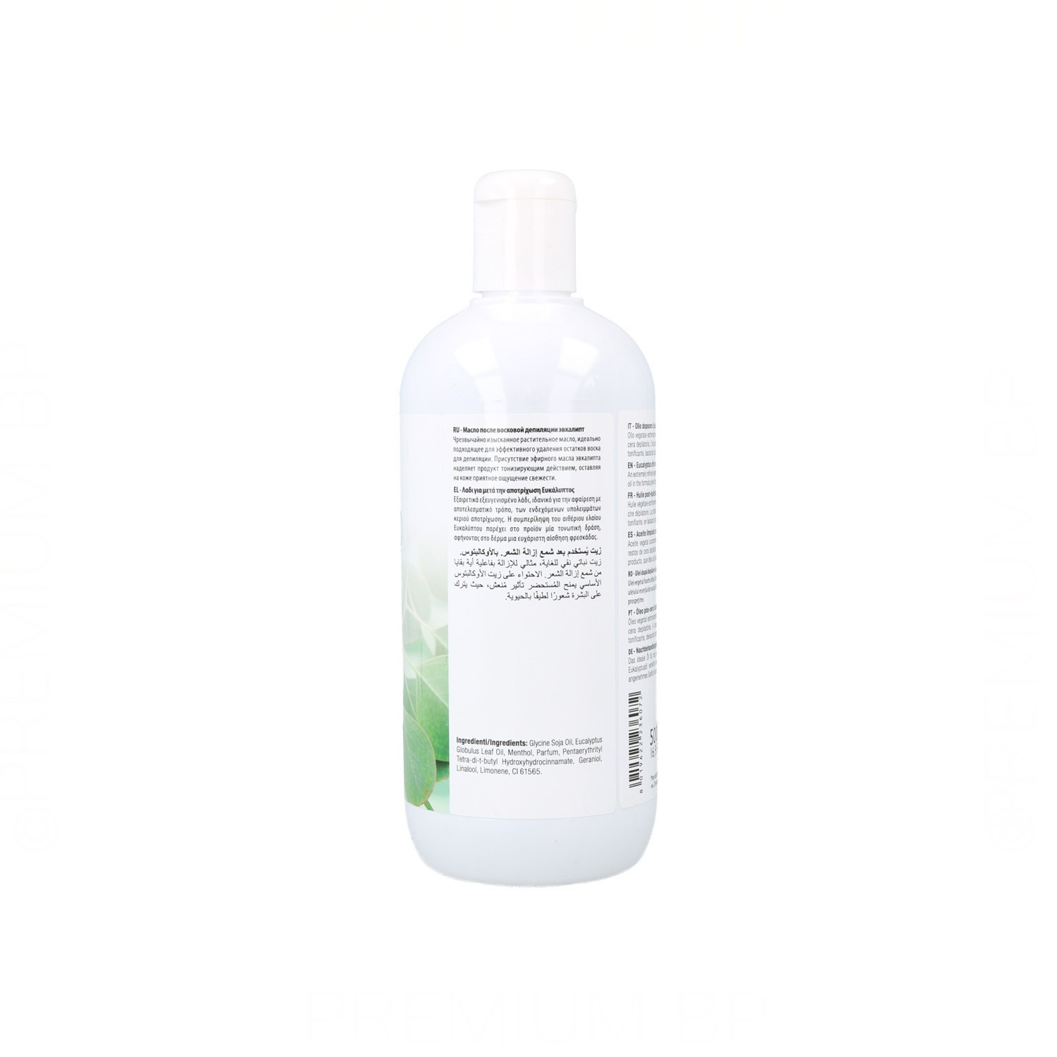 Idema Aceite limpiador Post Depil Eucalipto 500 ml.