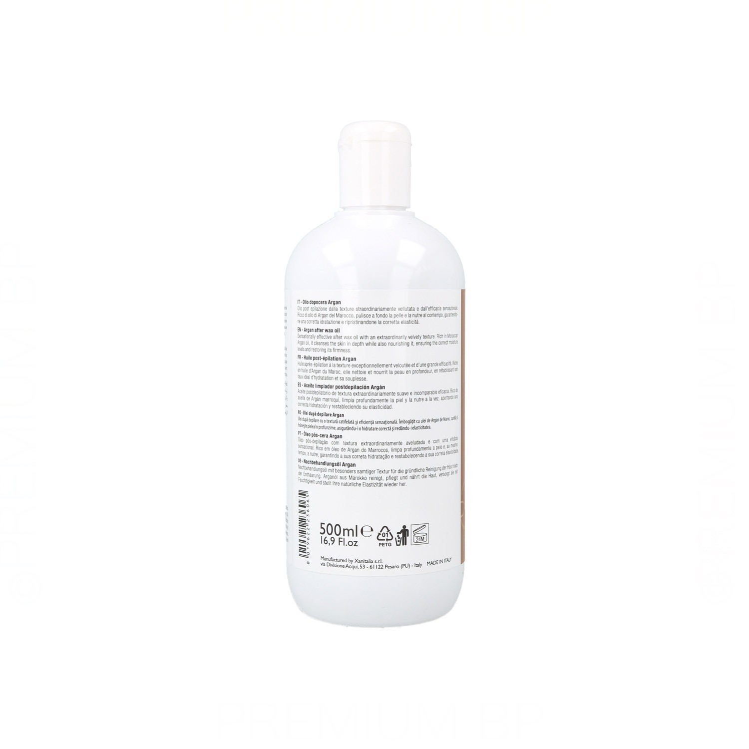 Idema Aceite limpiador Post Depil Argan 500 ml.