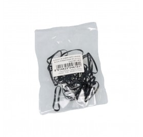 XAN PRO RUBBER BAND BIG BLACK/GDE NEGRO 1X40PCS