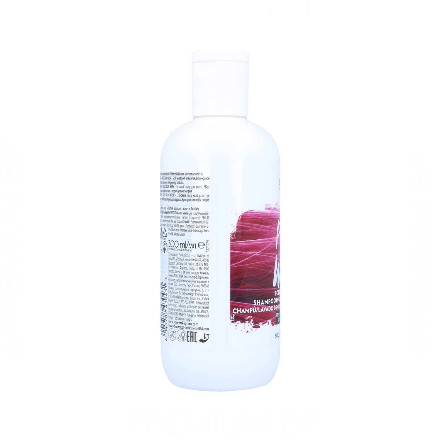 Schwarzkopf Bold Color Wash Pink Wash Shampoo 300 ml