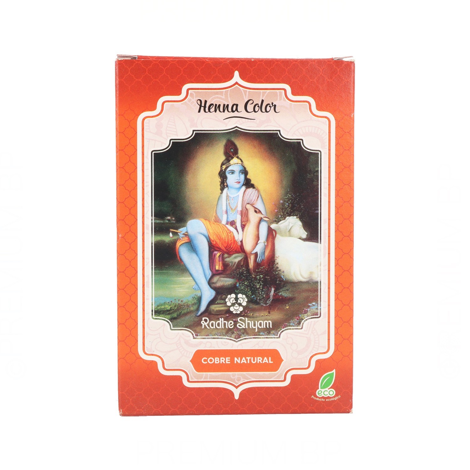 Radhe Shyam Henna Poeira Cobre Natural 100 gr