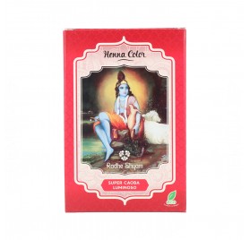 Radhe Shyam Henna En Polvo Super Caoba Luminoso 100 gr