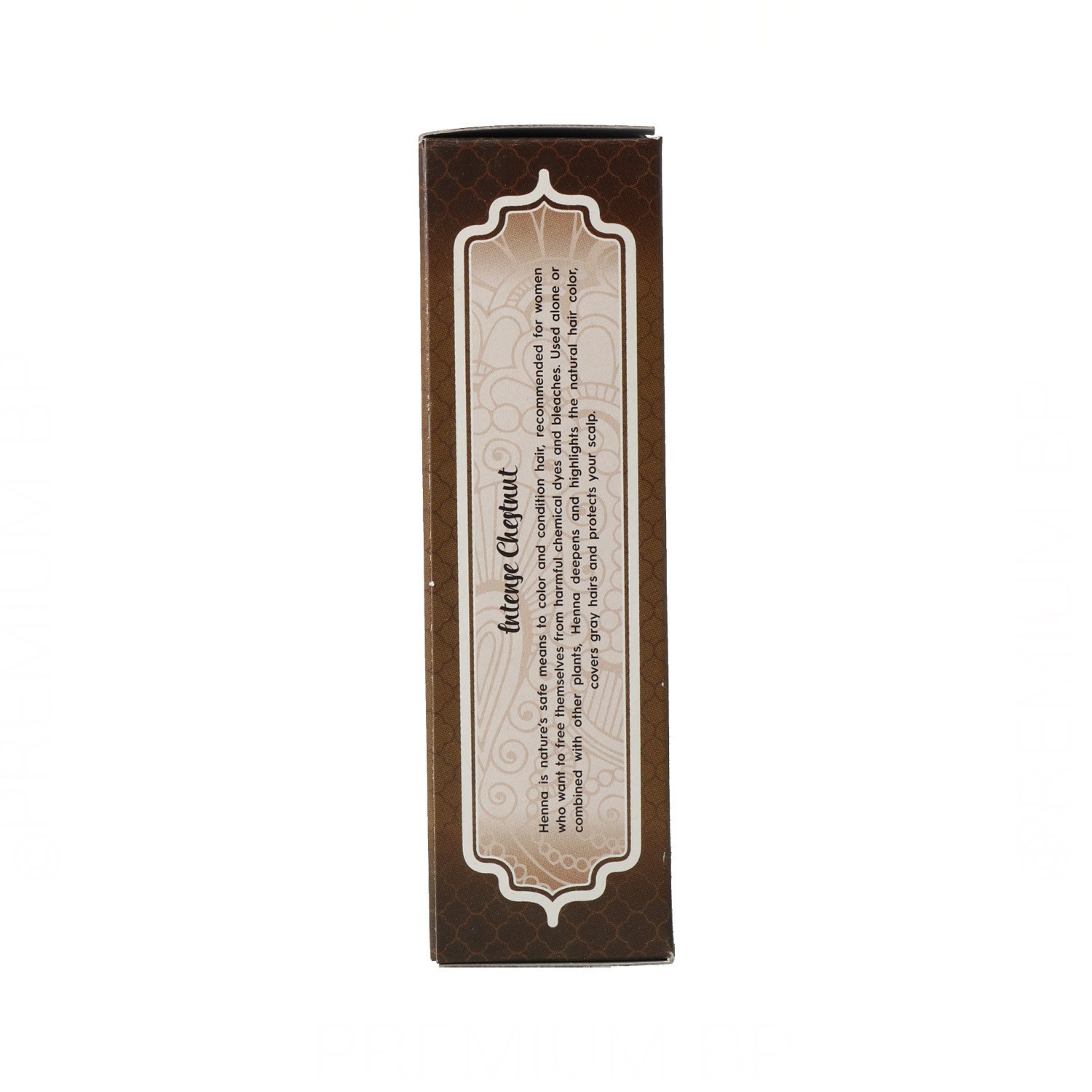 Radhe Shyam Henna Poeira Castanho Intenso 100G