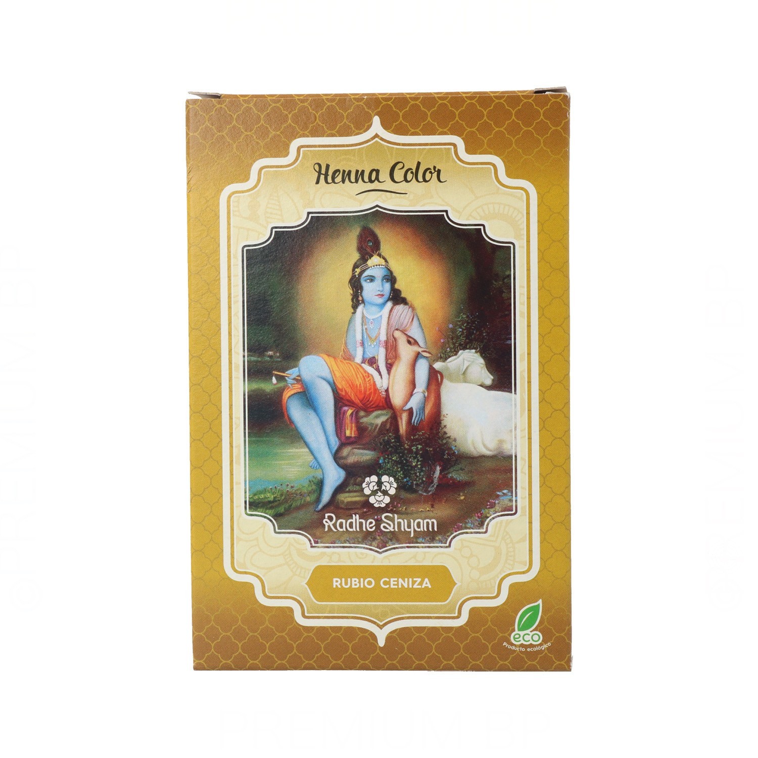 Radhe Shyam Henna Poeira Louro Cinza 100 gr