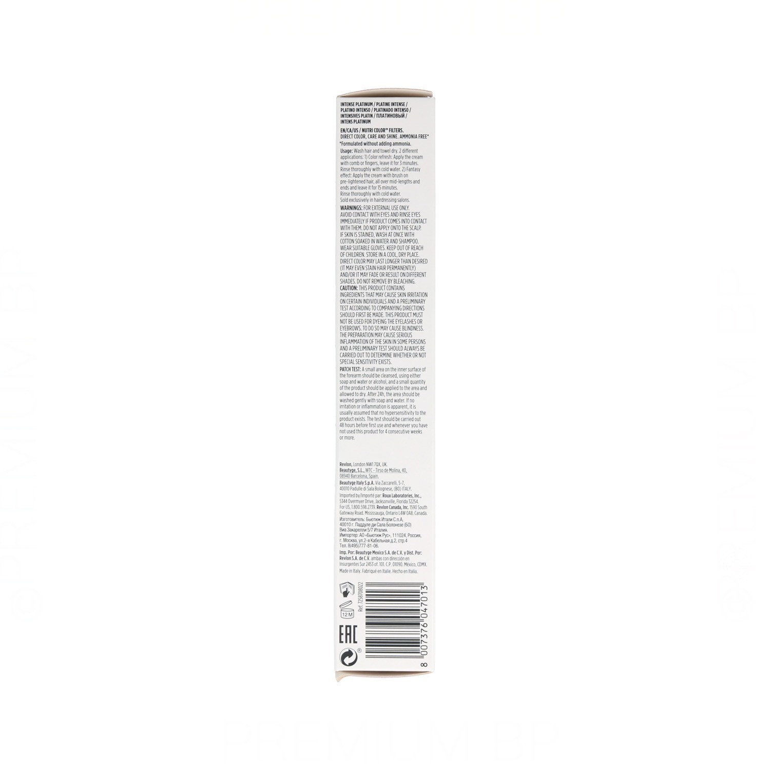 Revlon Nutri Color Filters 1022 Platino Intenso 100 ml