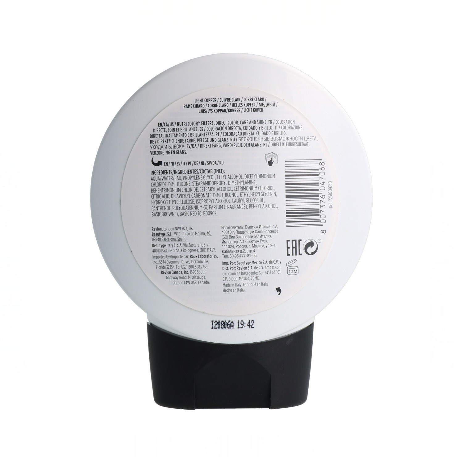 Revlon Nutri Color Filters 740 Rame Chiaro 240 ml