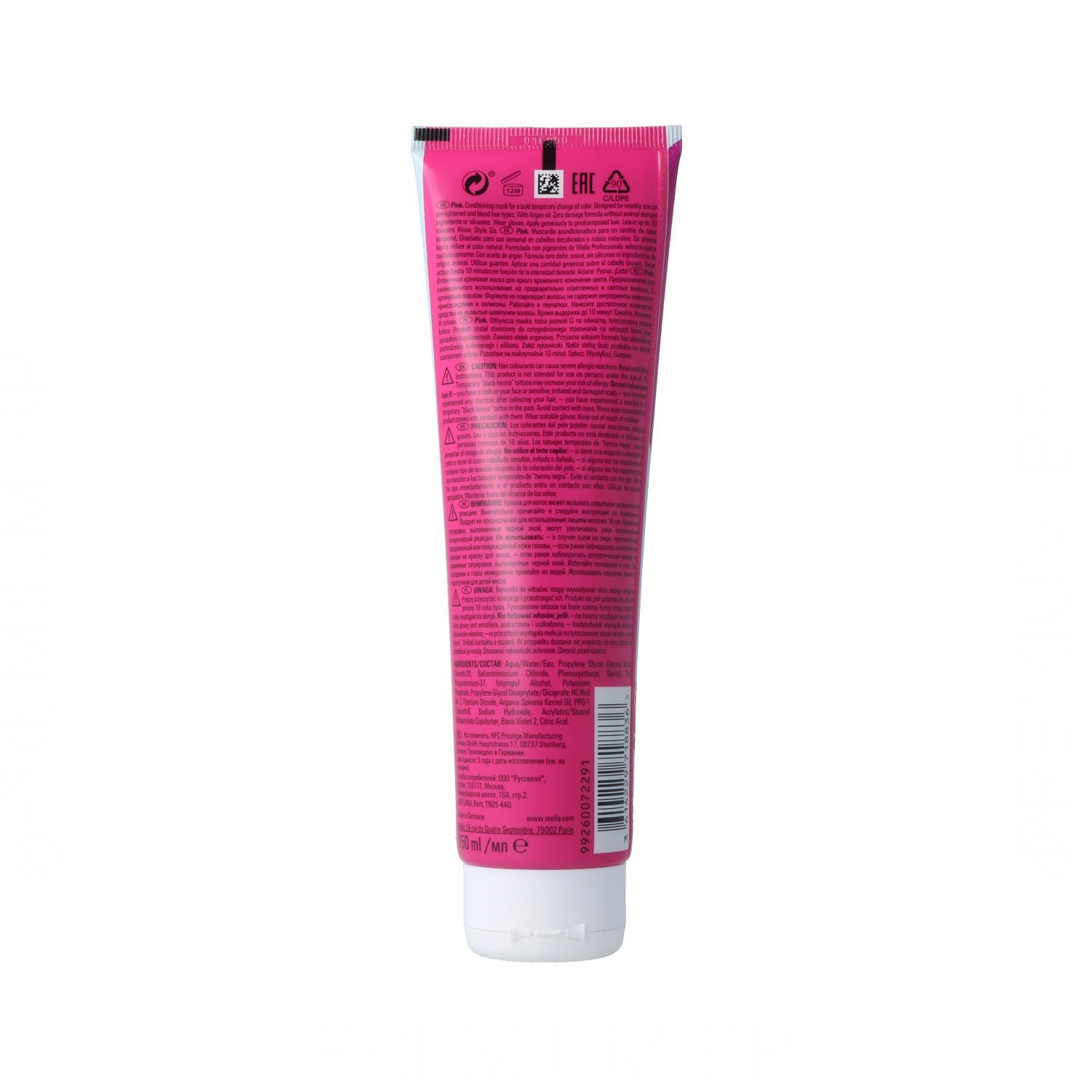 Wella Color Fresh Máscara Rosa 150 ml