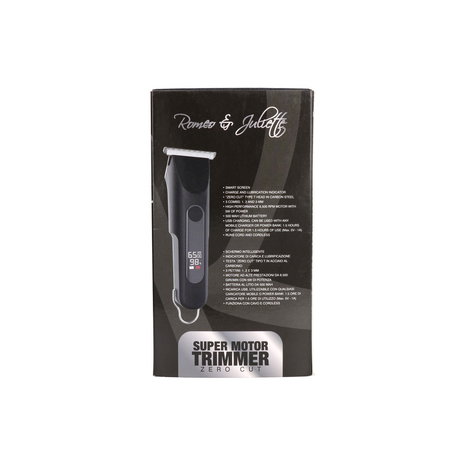 Albi R&J Hair Clipper Super Motor Trimmer Zero Cut Gold