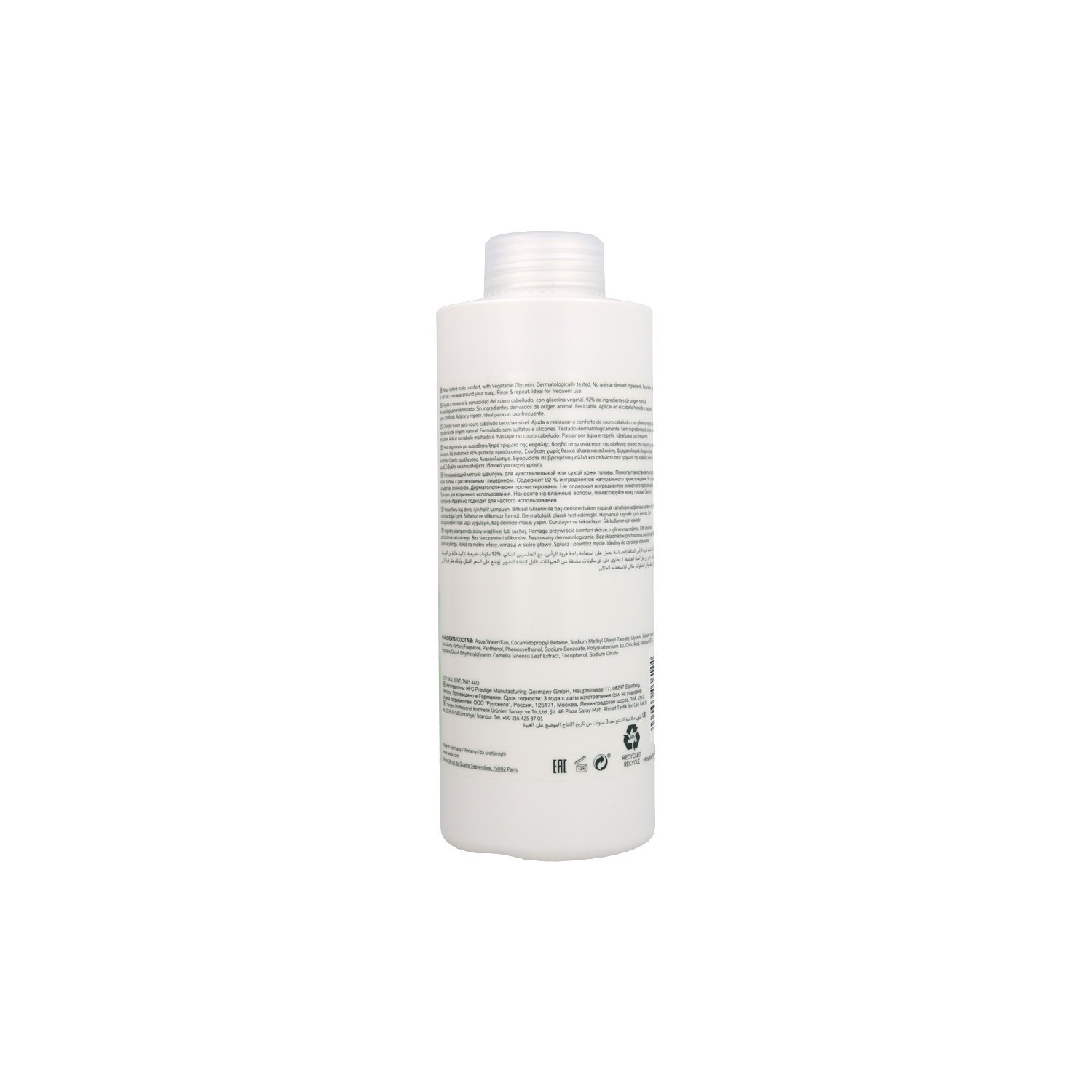 Shampoo Calmante Wella Elements 1000 ml