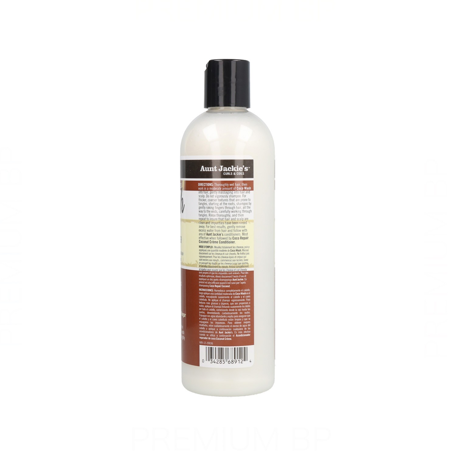 Aunt Jackie's Curls & Coils Coco Wash Limpiador Acondicionador de Leche de Coco 355 ml