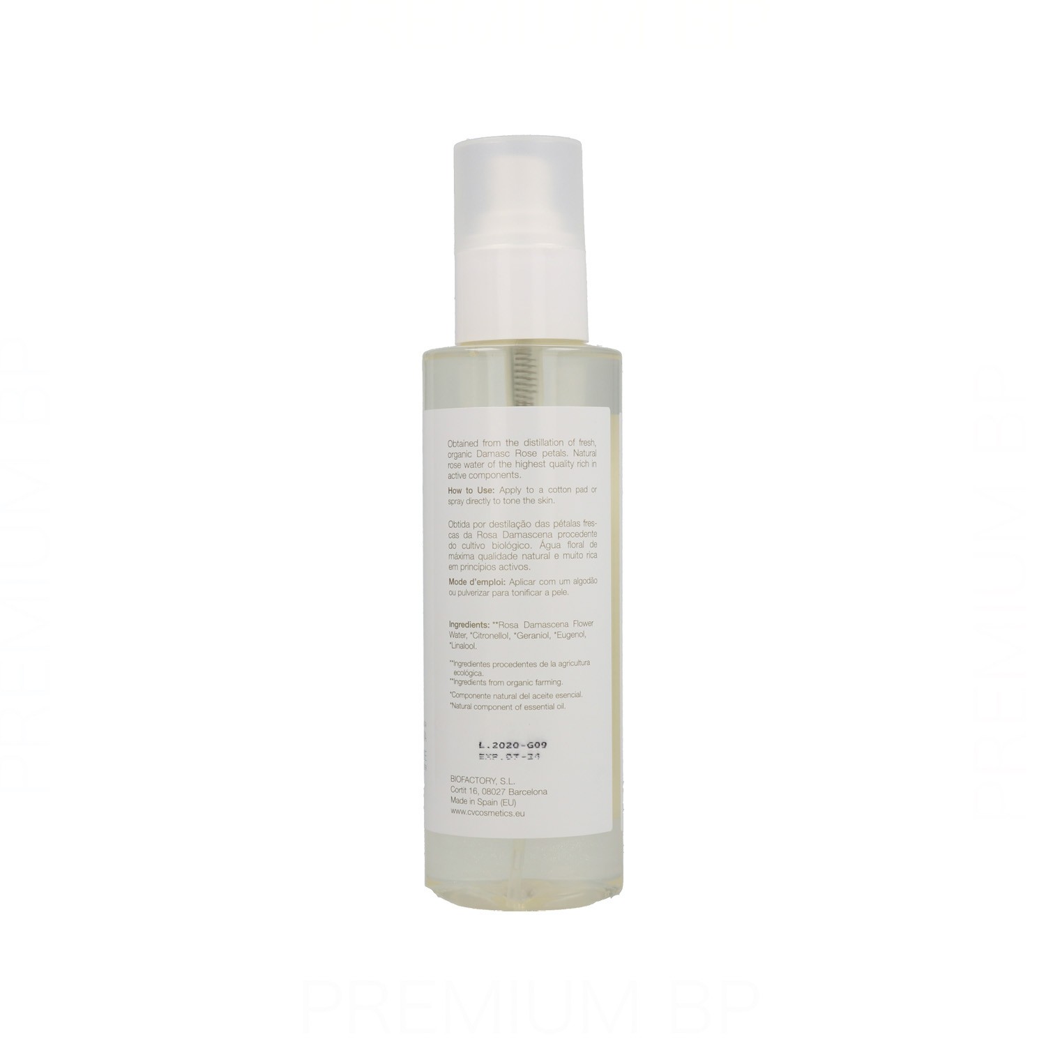 CV Primary Essence Rosa Búlgara Agua Natural 200 ml