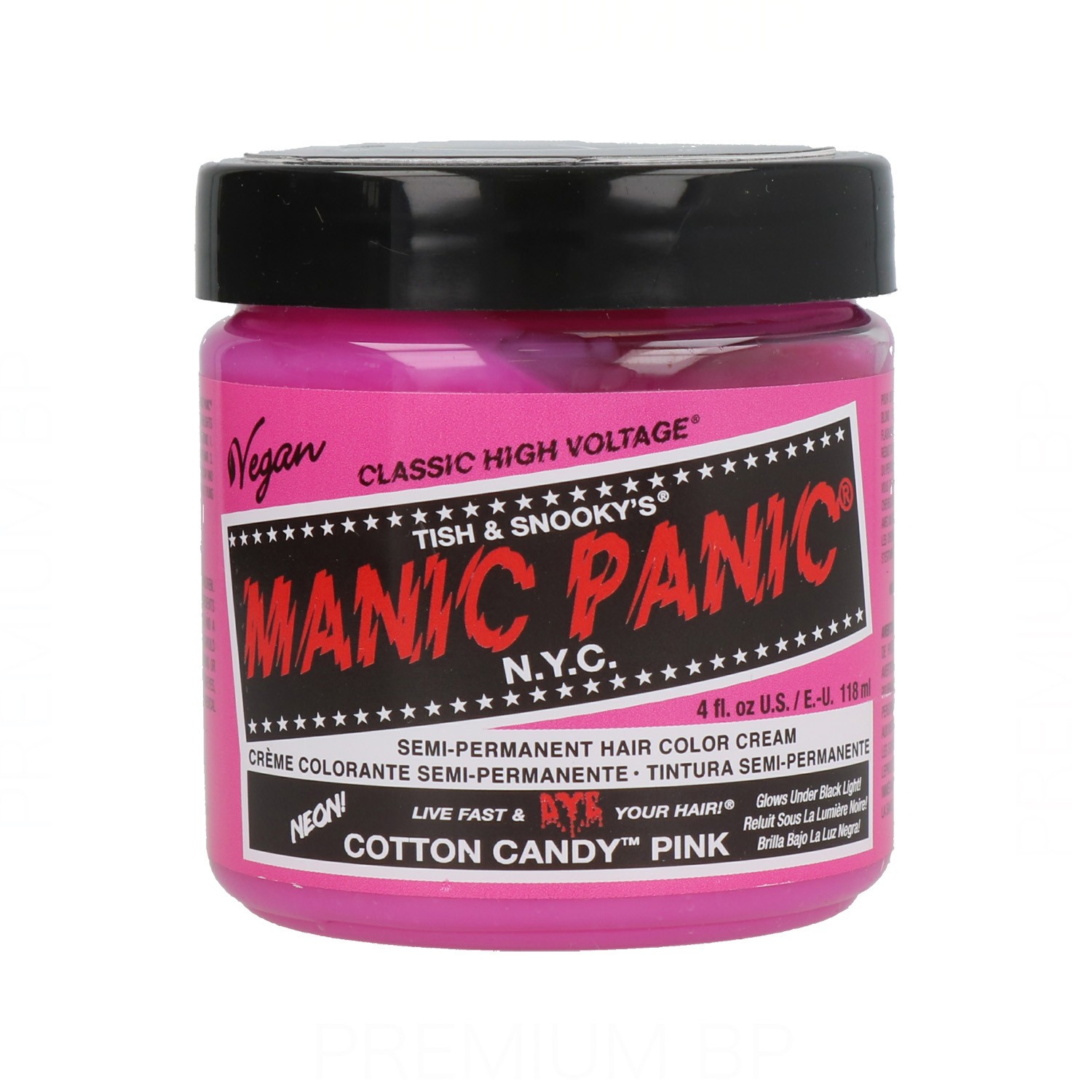 Manic Panic Classic Cor Algodão Doce Rosa 118 ml