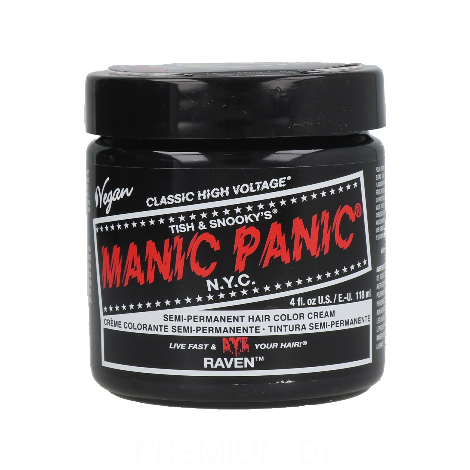 Manic Panic Classic Cor Raven 118 ml