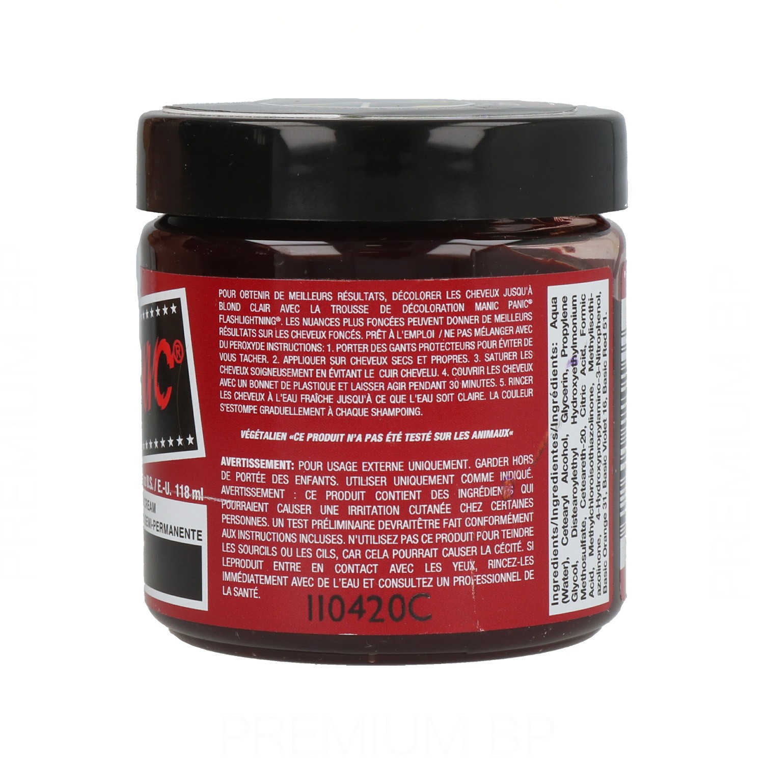 Manic Panic Classic Cor Infra Vermelho 118 ml