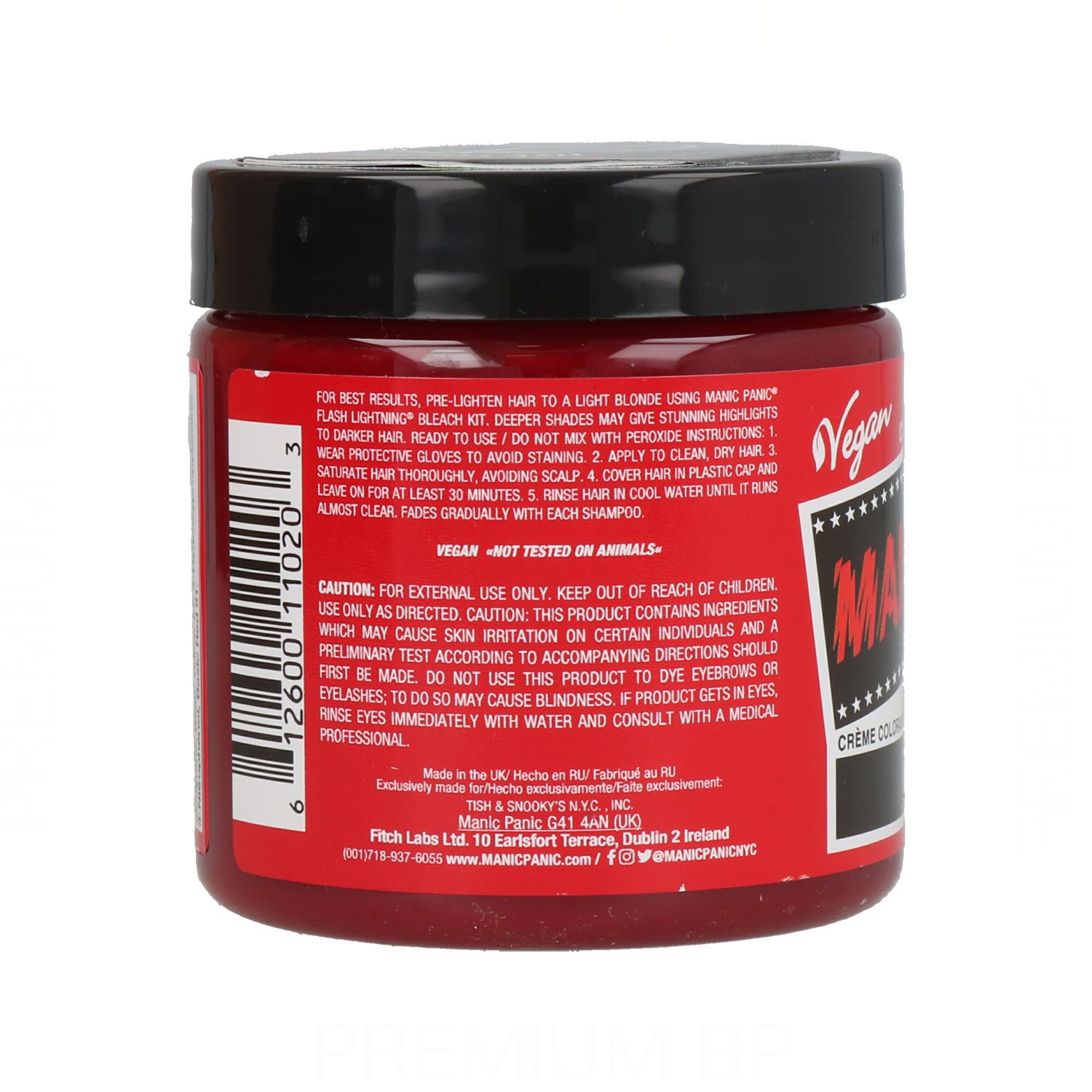 Manic Panic Classic Color Pillarbox Red 118 ml