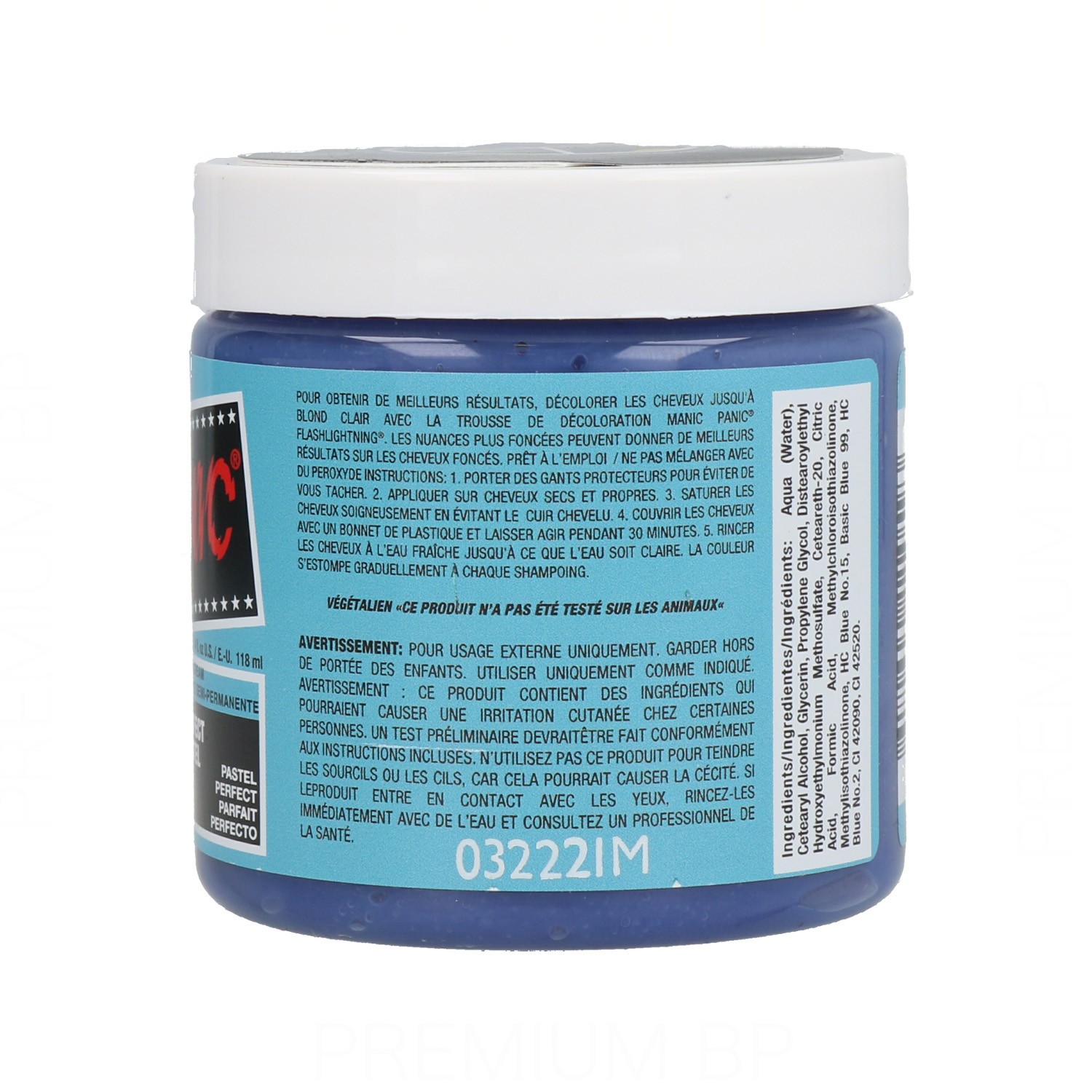 Manic Panic Creamtone Color Blue Angel 118 ml