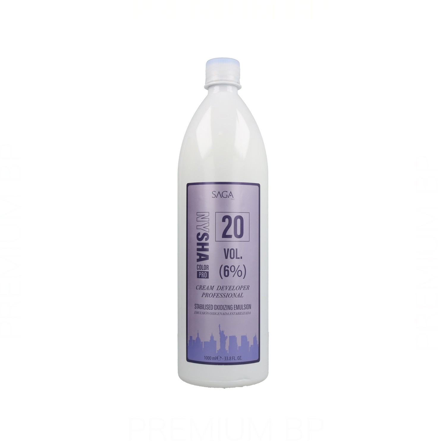 Saga Nysha Color Pro Oxidante 20 Vol (6%) 1000 ml Saga Nysha Color Pro Oxidante 20 Vol (6%) 1000 ml