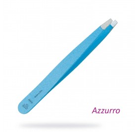 Pinza Premax Blu Inox Punta Obliqua 9 cm