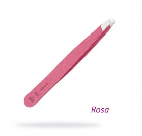 Premax Pinza Inox Rosa Punta Oblicua 9 cm