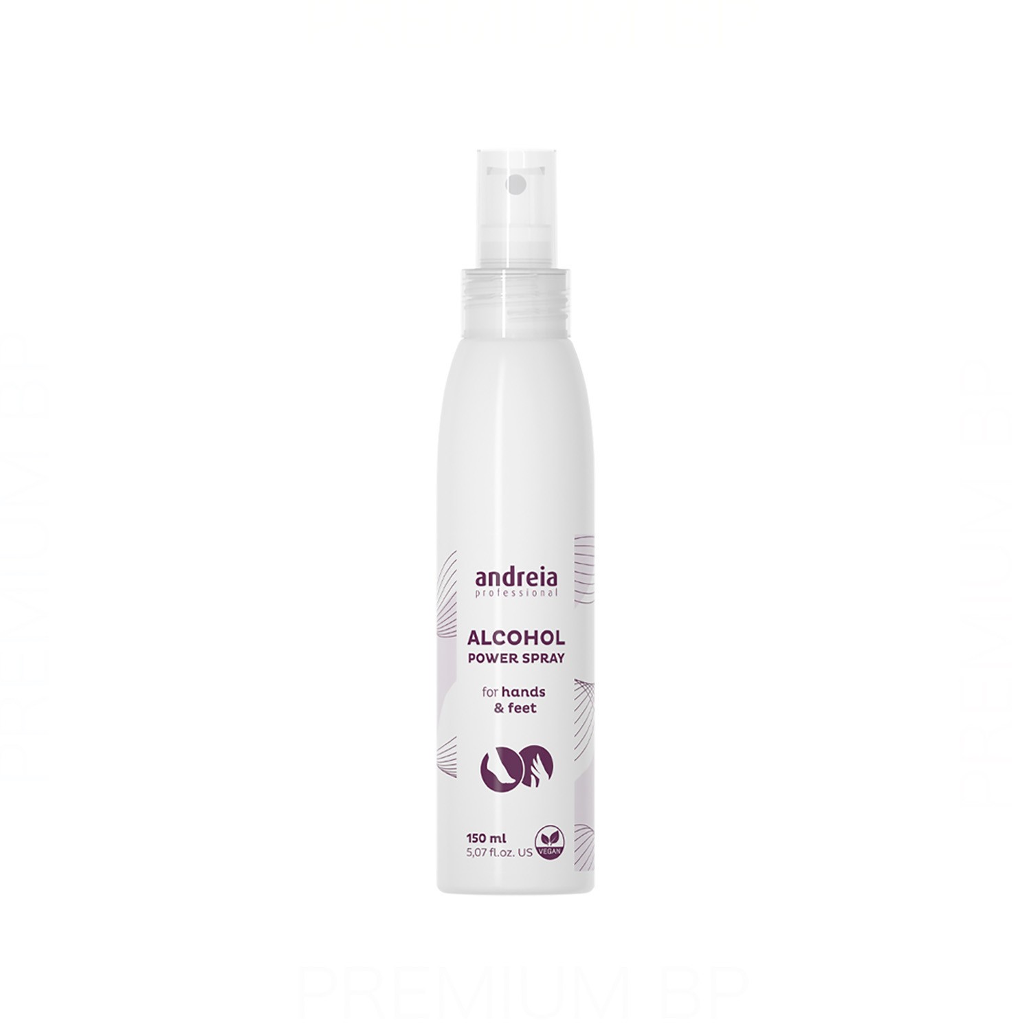 Andreia Professional Alcohol Power Spray Desinfectante para Manos & Pies 150 ml