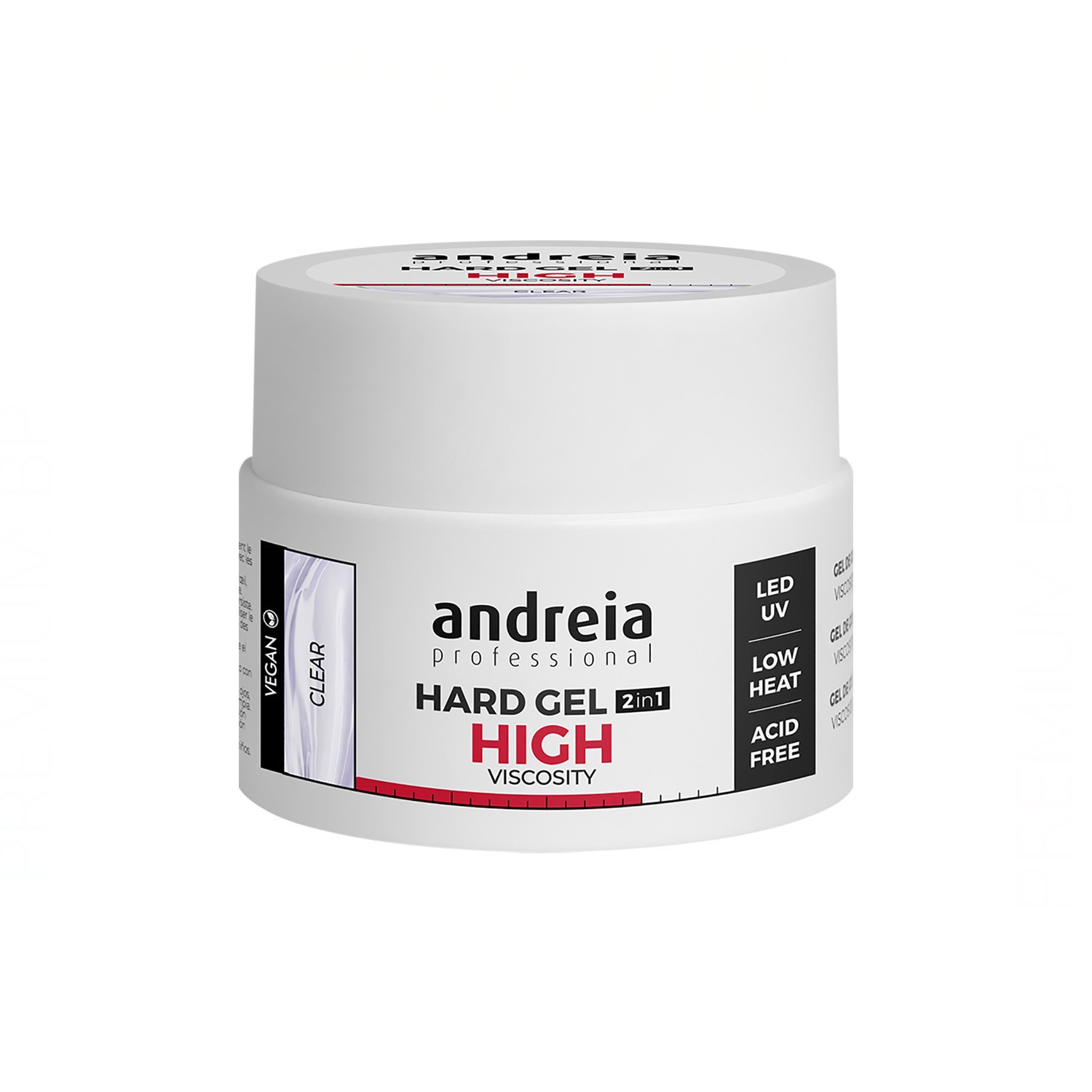 Andreia Professional Hard Gel High Viscosity Clear 44 g