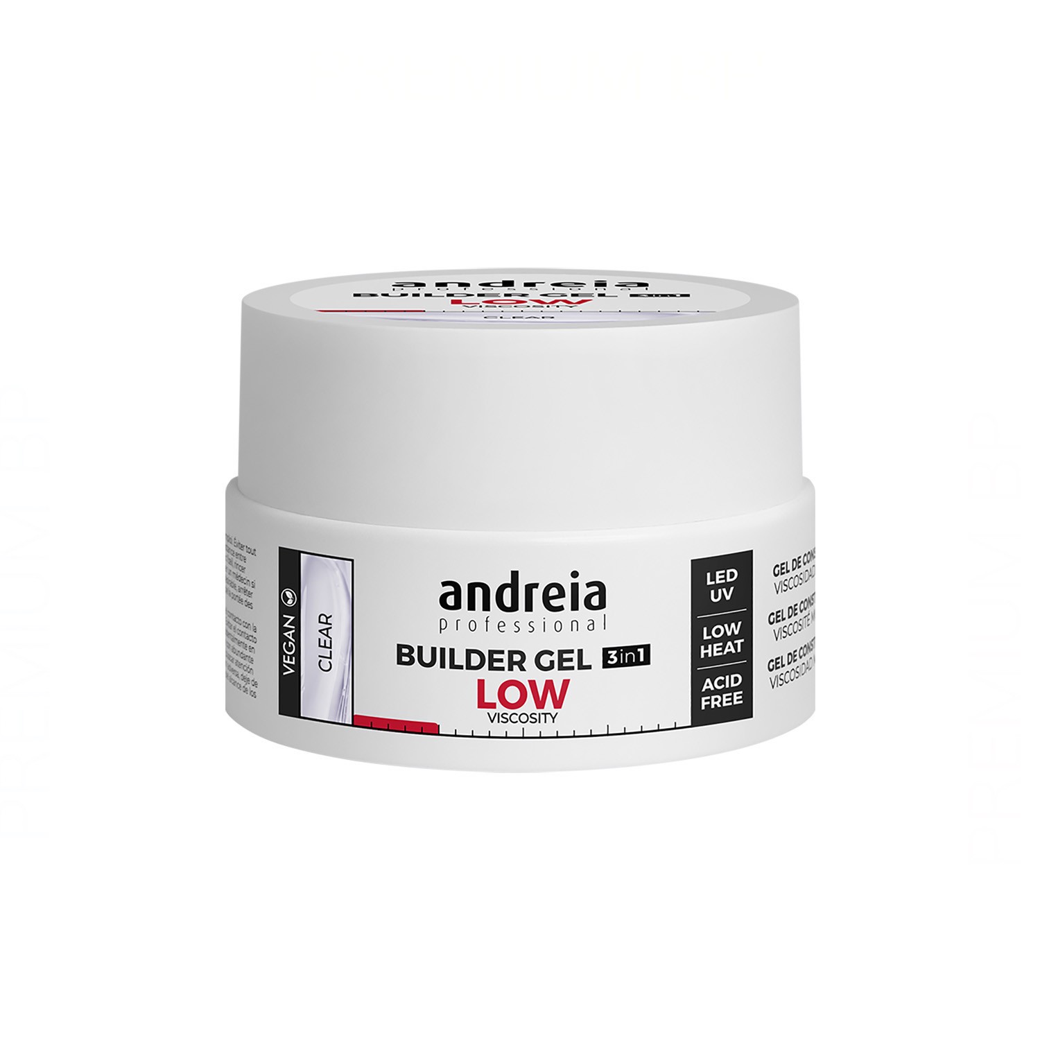 Andreia Professional Builder Gel Low Viscosity Clear 22 g Andreia Professional Builder Gel Low Viscosity Clear 22 g