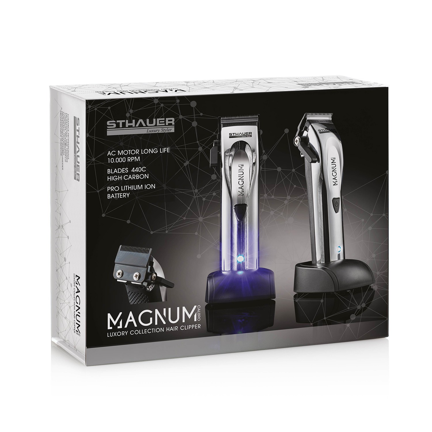 Máquina de cortar cabelo Xanitalia Sthauer Calibro Magnum