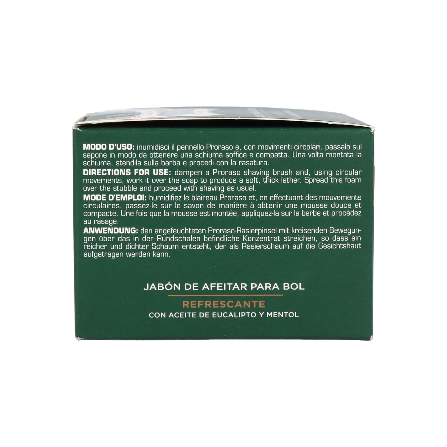 Proraso Eucalyptus & Menthol Shaving Soap in Bowl 150 ml