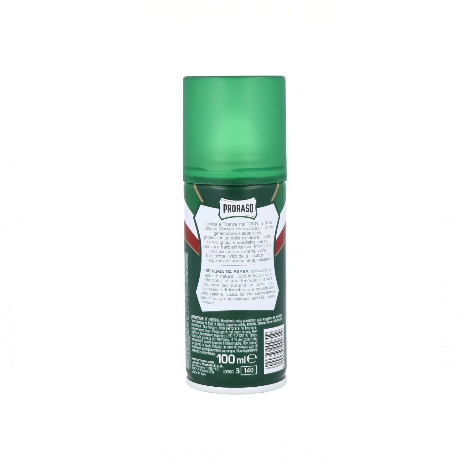 Proraso Eucalyptus & Menthol Shaving Foam Mousse 100 ml