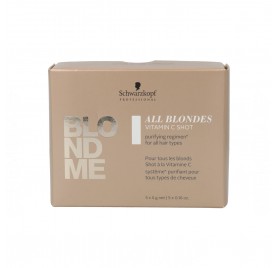 Schwarzkopf Blondme Keratin Restore All Blondes Shot Detox 5X5G