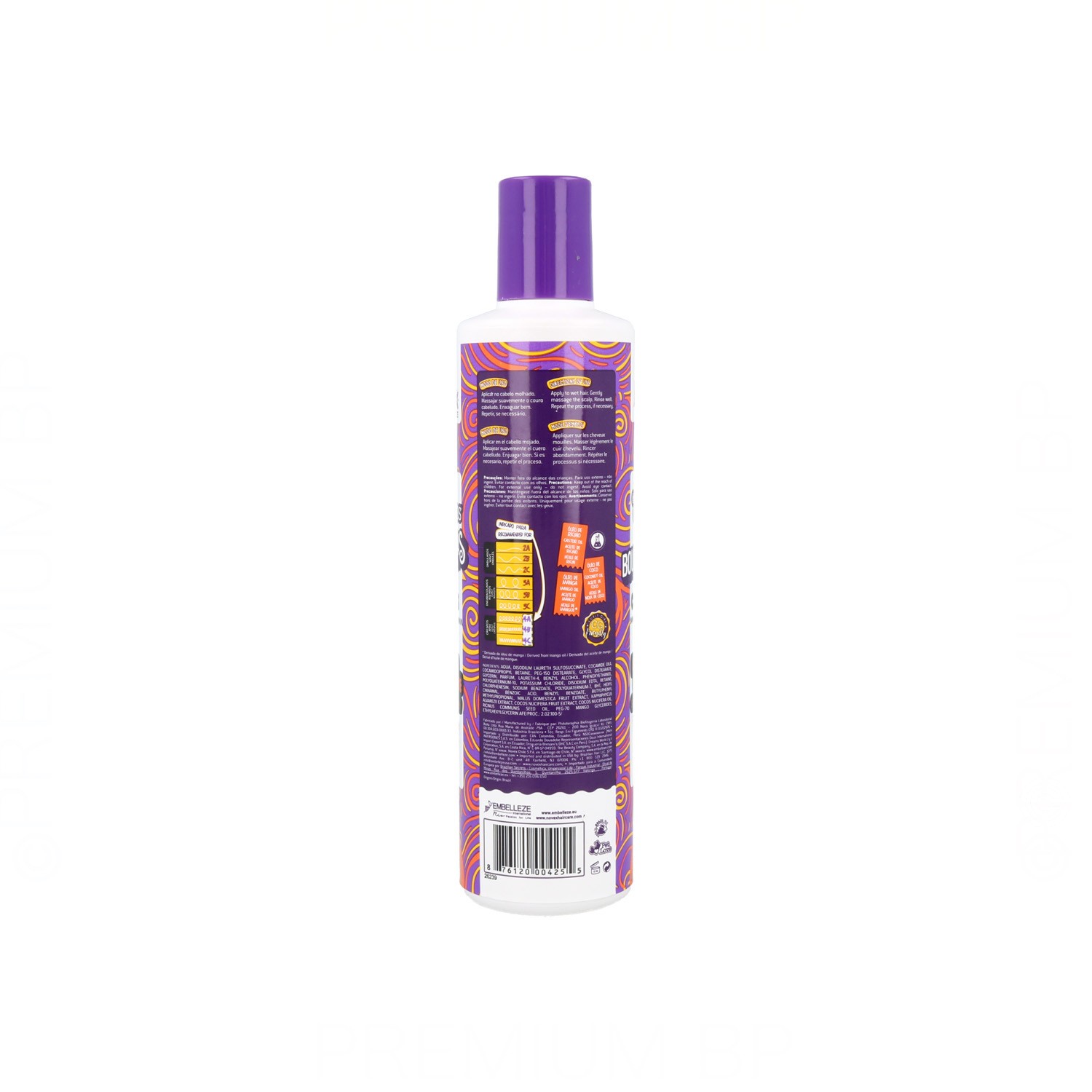 Shampoo Novex Enroladas Crespas 300 ml.