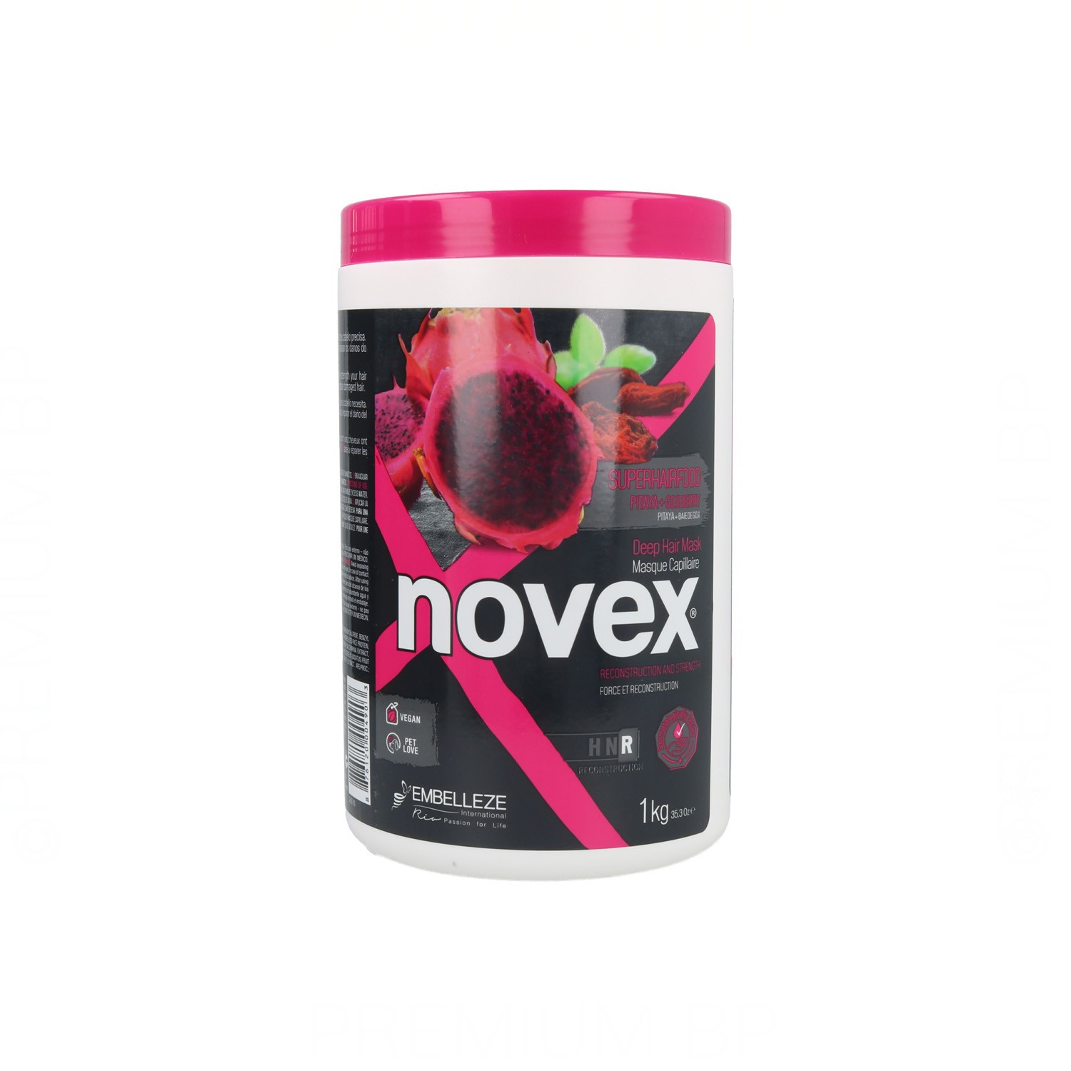 Novex Superhairfood Pitaya+Goji Mascarilla 1 kg