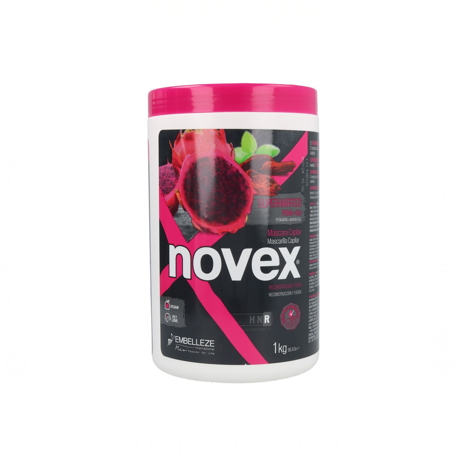 Novex Superhairfood Pitaya+Goji Mascarilla 1 kg