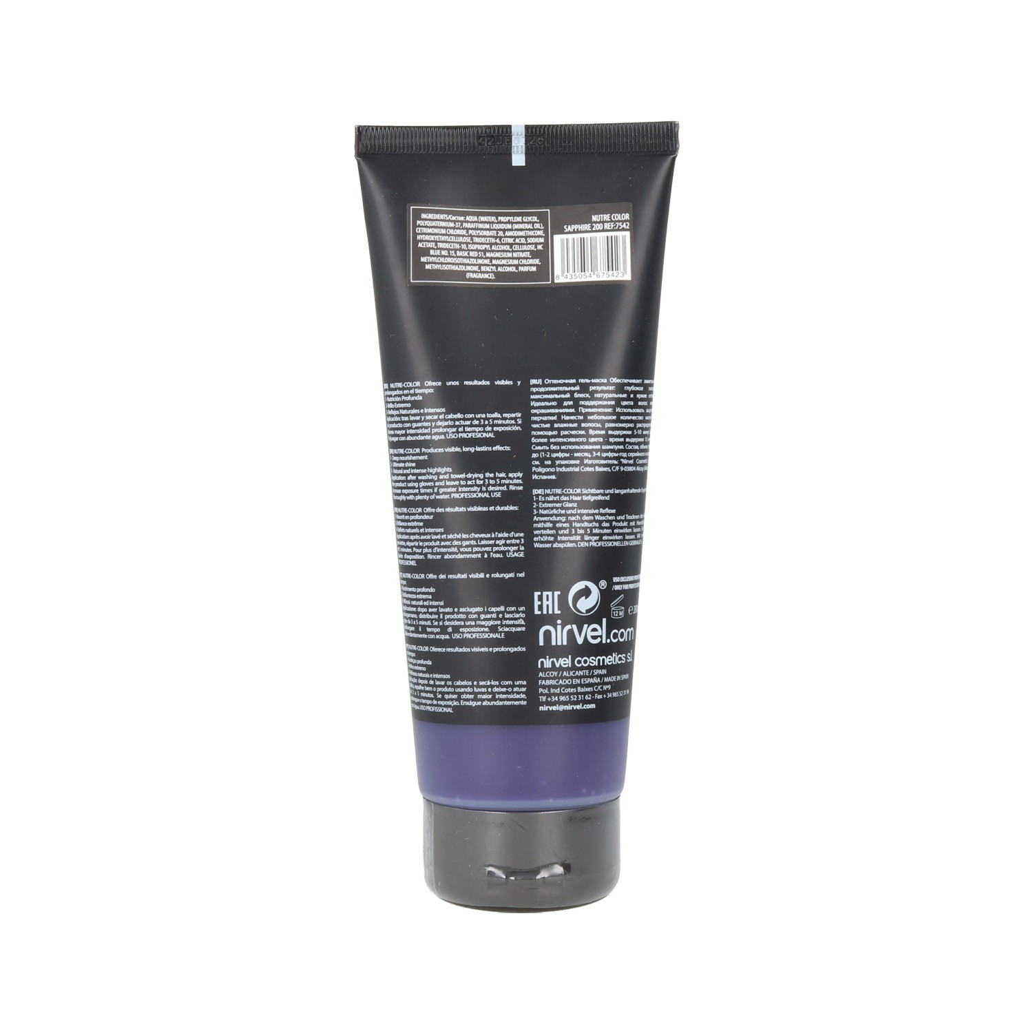 Nirvel Nutre Color Blond Zafiro 200 ml