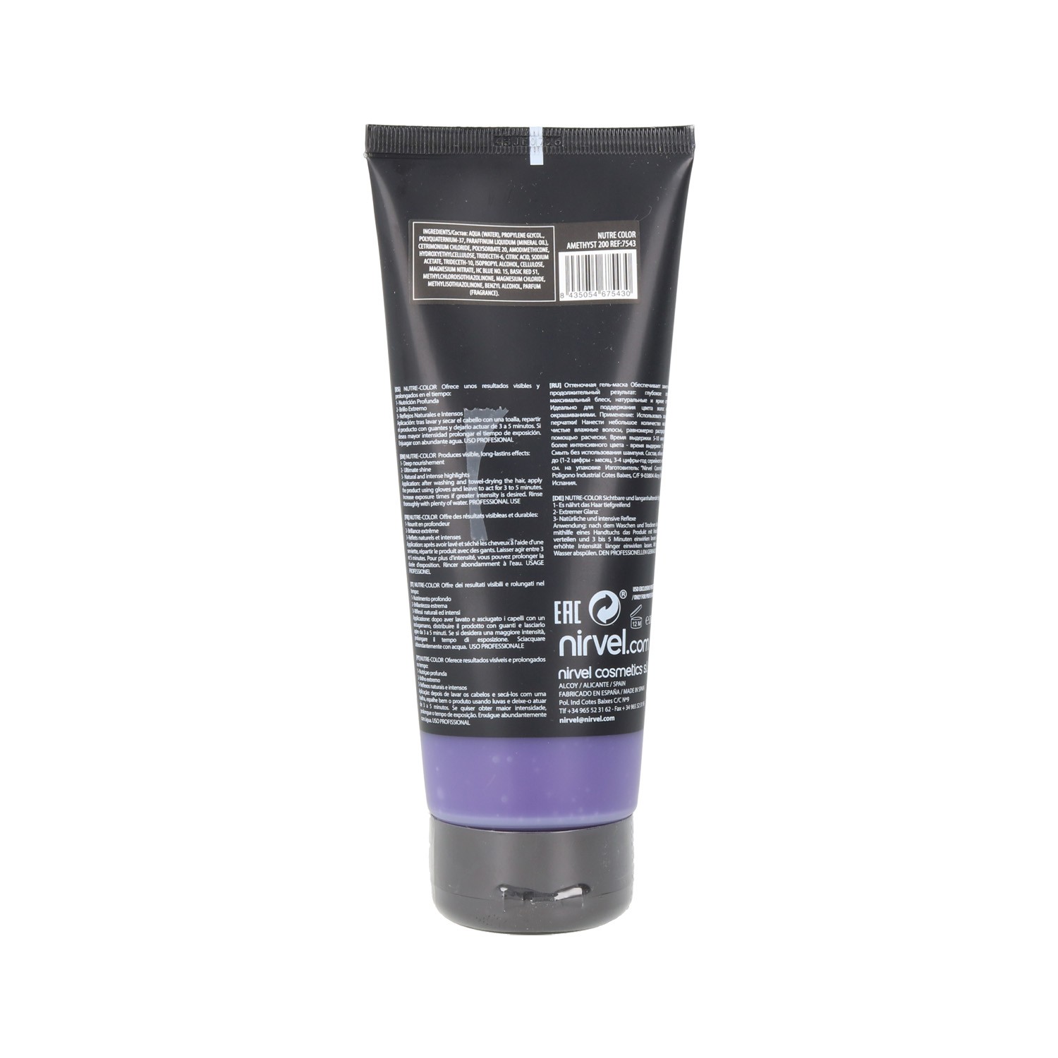 Nirvel Nutre Color Blond Amatista 200 ml