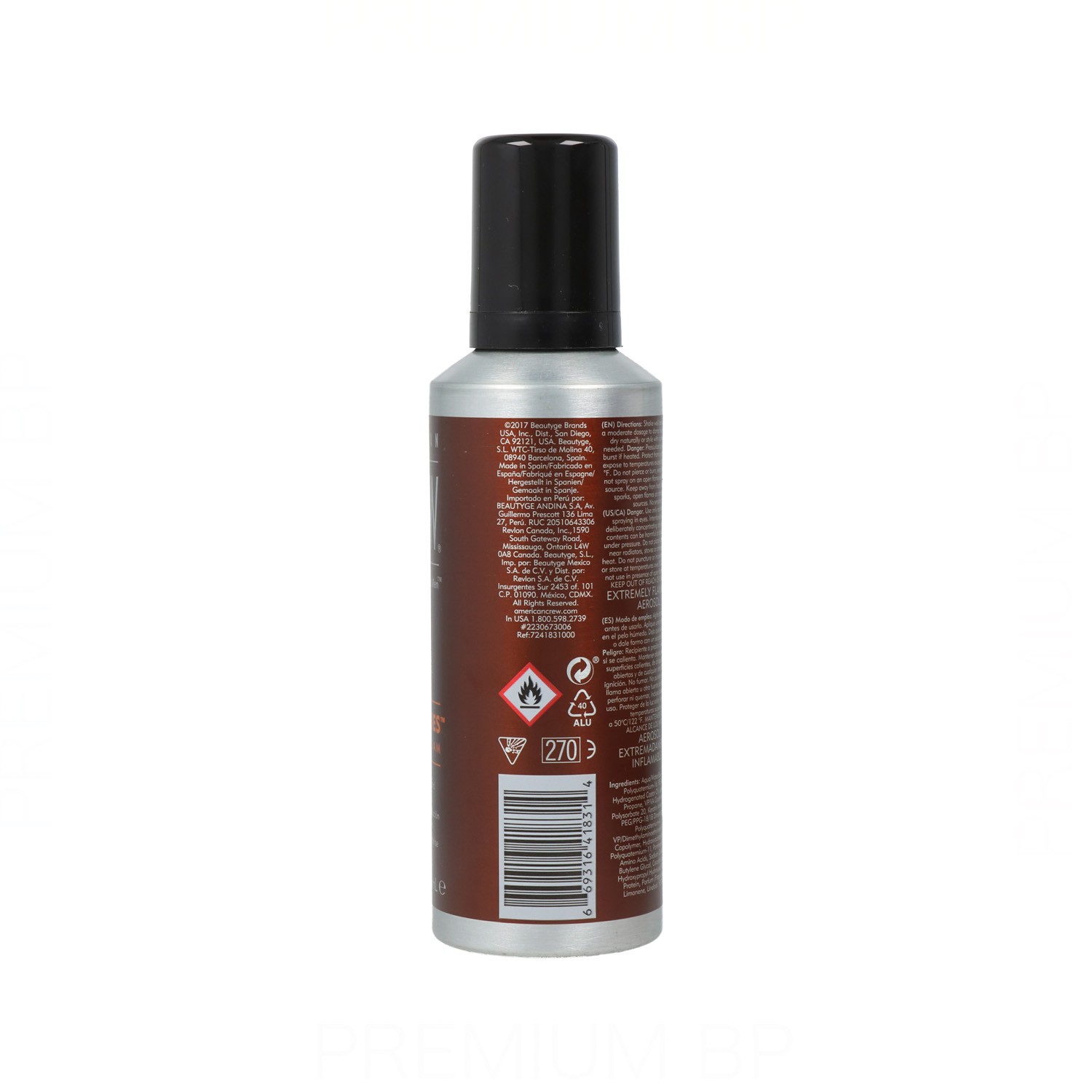 Schiuma di controllo American Crew Techseries 200 ml