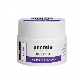 Andreia Professional Builder Acrylic Powder Polvos Acrilicos Soft Pink 35 g