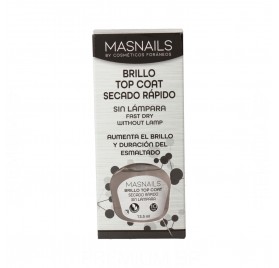 Masnails Shine Top Coat de secagem rápida 13,5 ml