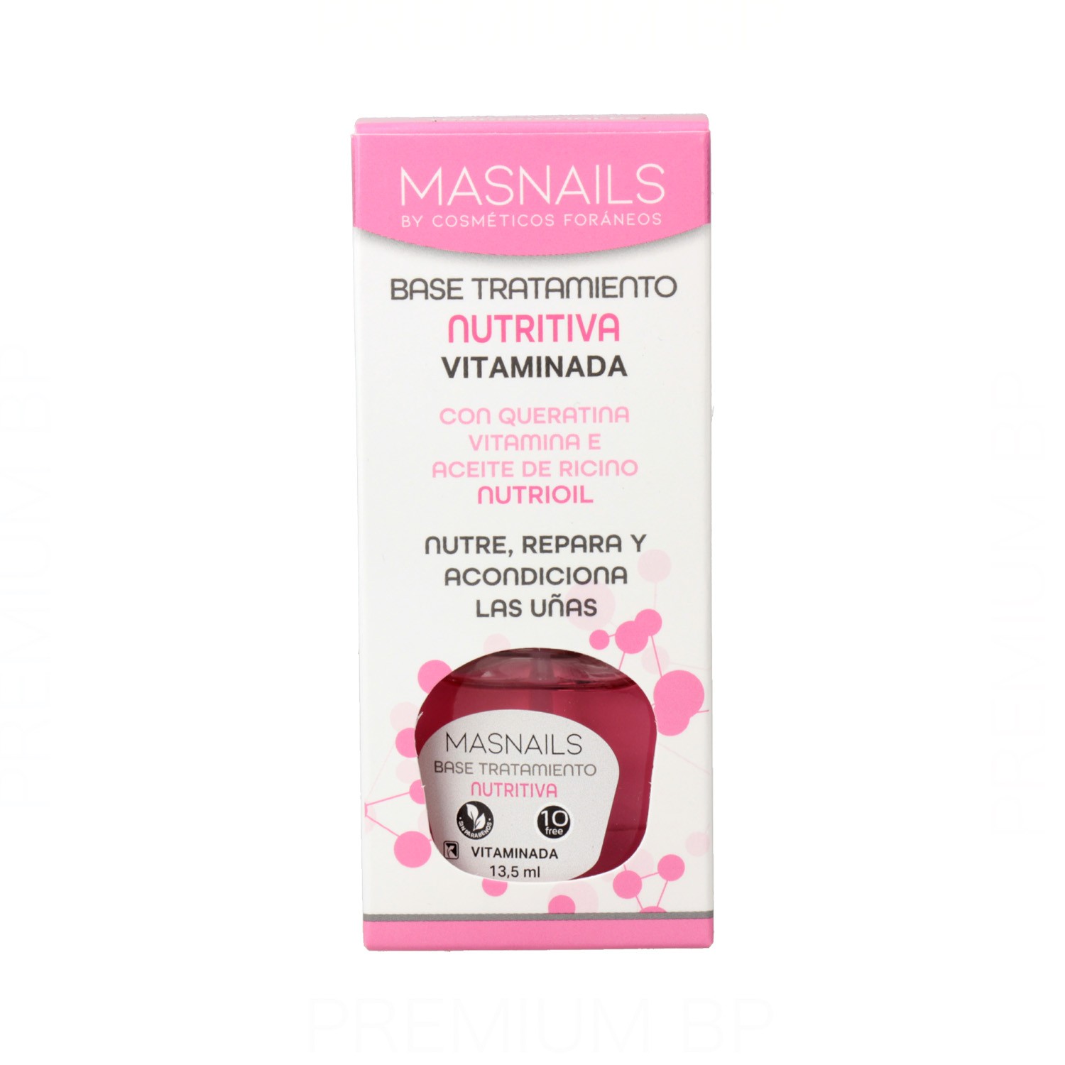 Masnails Base Tratamiento Nutritiva 13.5 ml