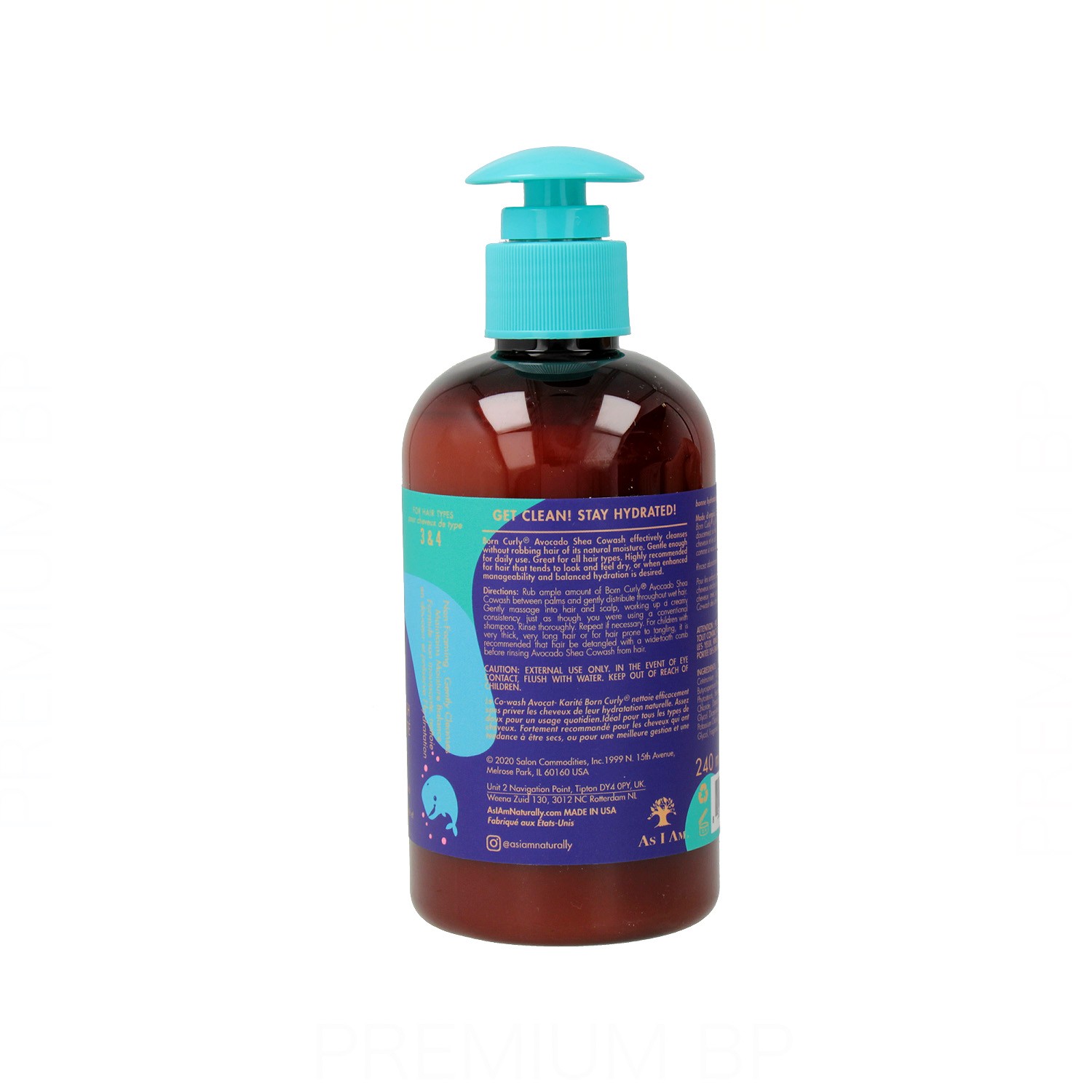 As I Am Born Curly Avocado Shea Co-Wash Kids 240 ml