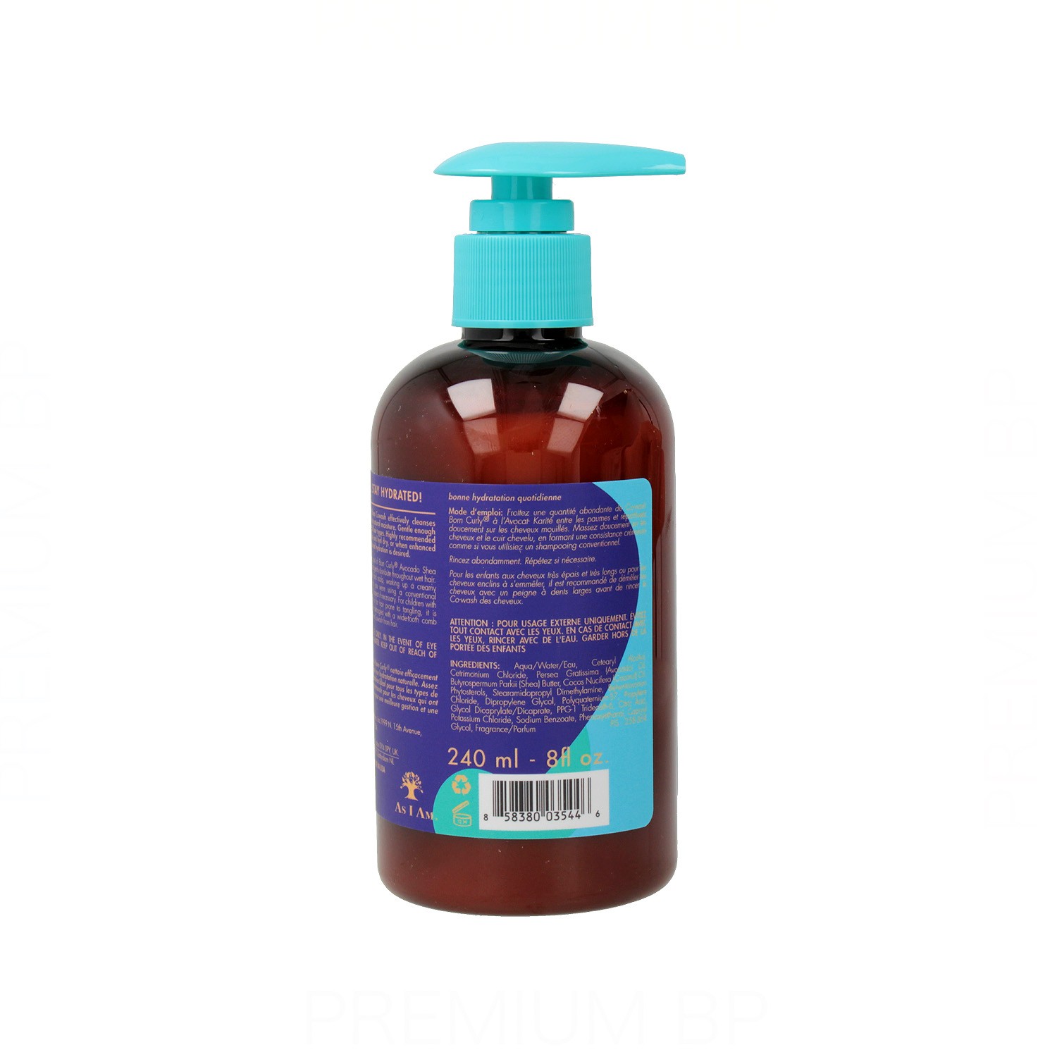 As I Am Born Curly Avocado Shea Co-Wash Crianças 240 ml