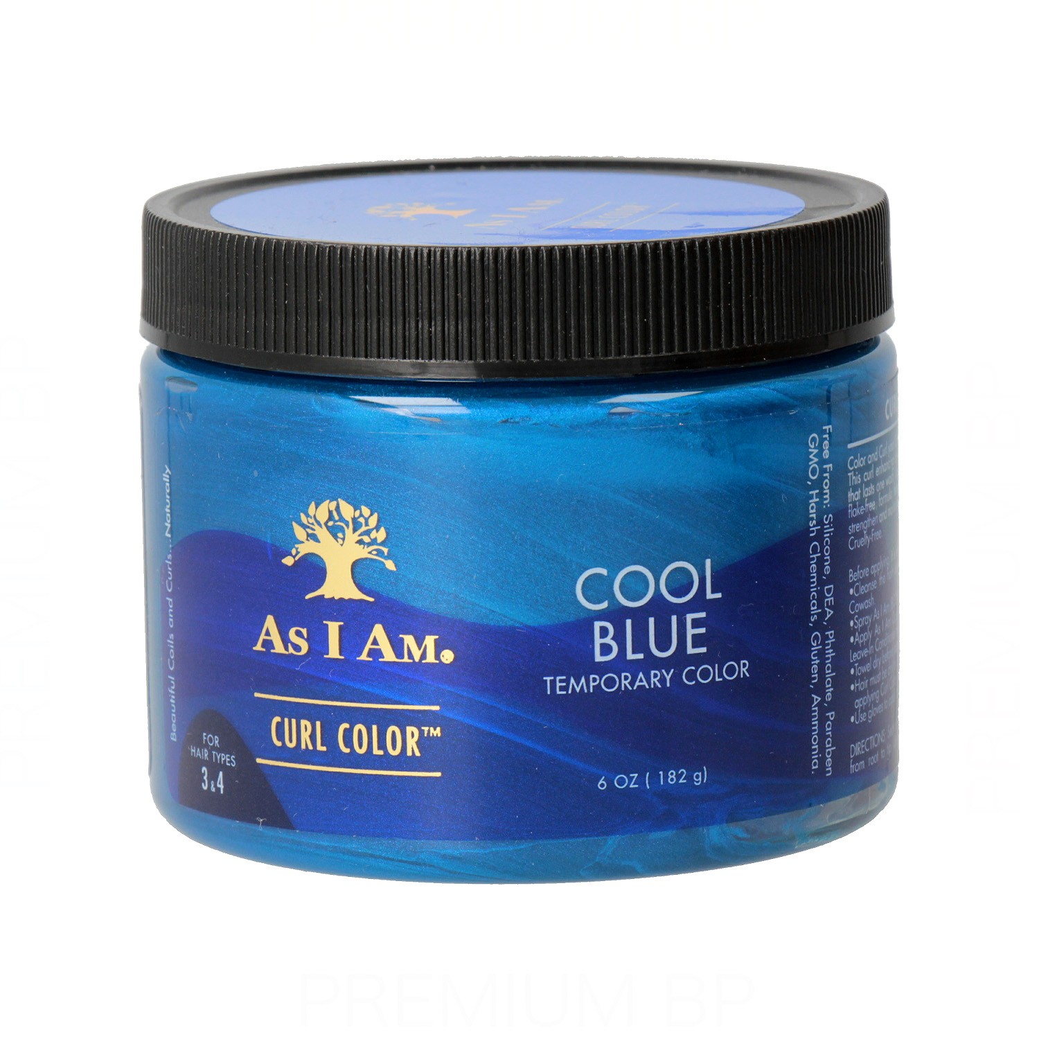 As I Am Curl Color Tinte Color Temporal Cool Blue 182 g As I Am Curl Color Tinte Color Temporal Cool Blue 182 g