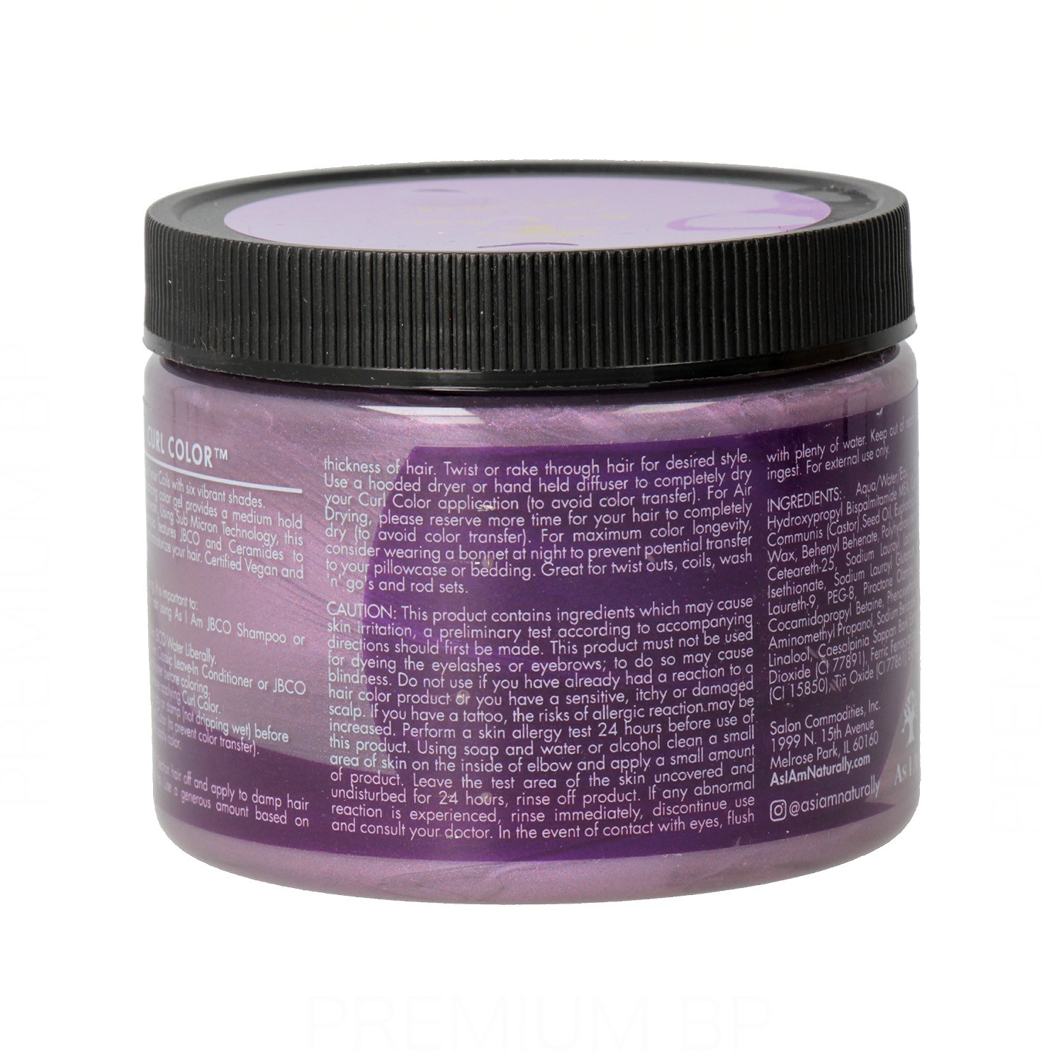 As I Am Curl Color Tinte Color Temporal Passion Purple 182 g