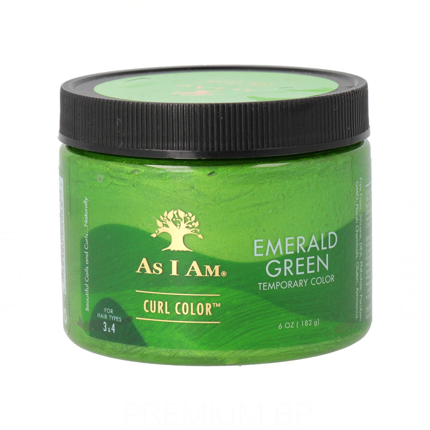 As I Am Curl Color Tinte Color Temporal Emerald Green 182 g