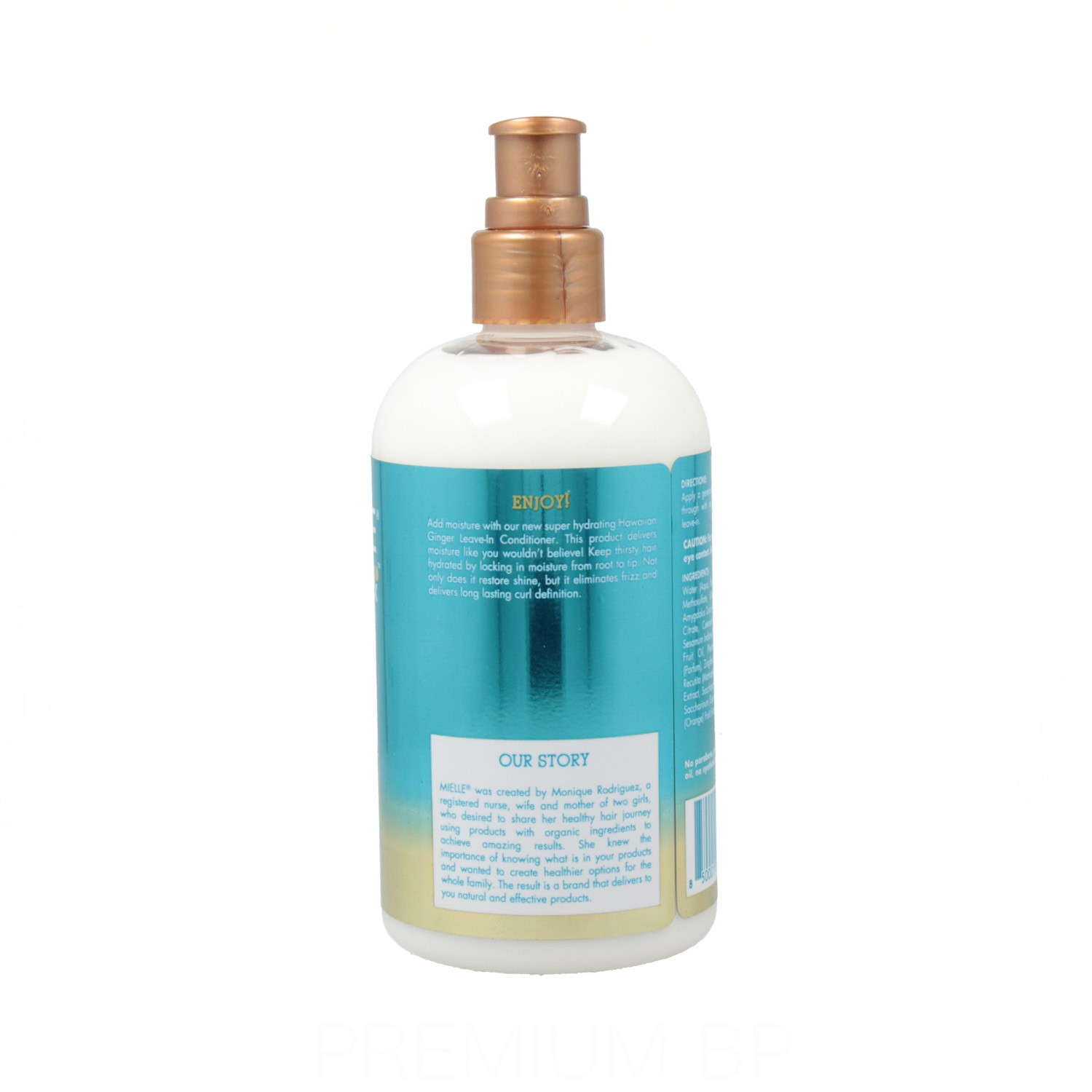 Après-shampooing hydratant sans rinçage au gingembre hawaïen Mielle Moisture RX 355 ml