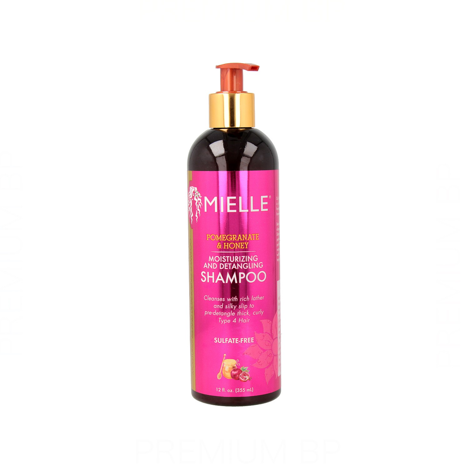 Mielle Pomegranate & Honey Moisturizing & Detangling Champú 355 ml Mielle Pomegranate & Honey Moisturizing & Detangling Champú 355 ml