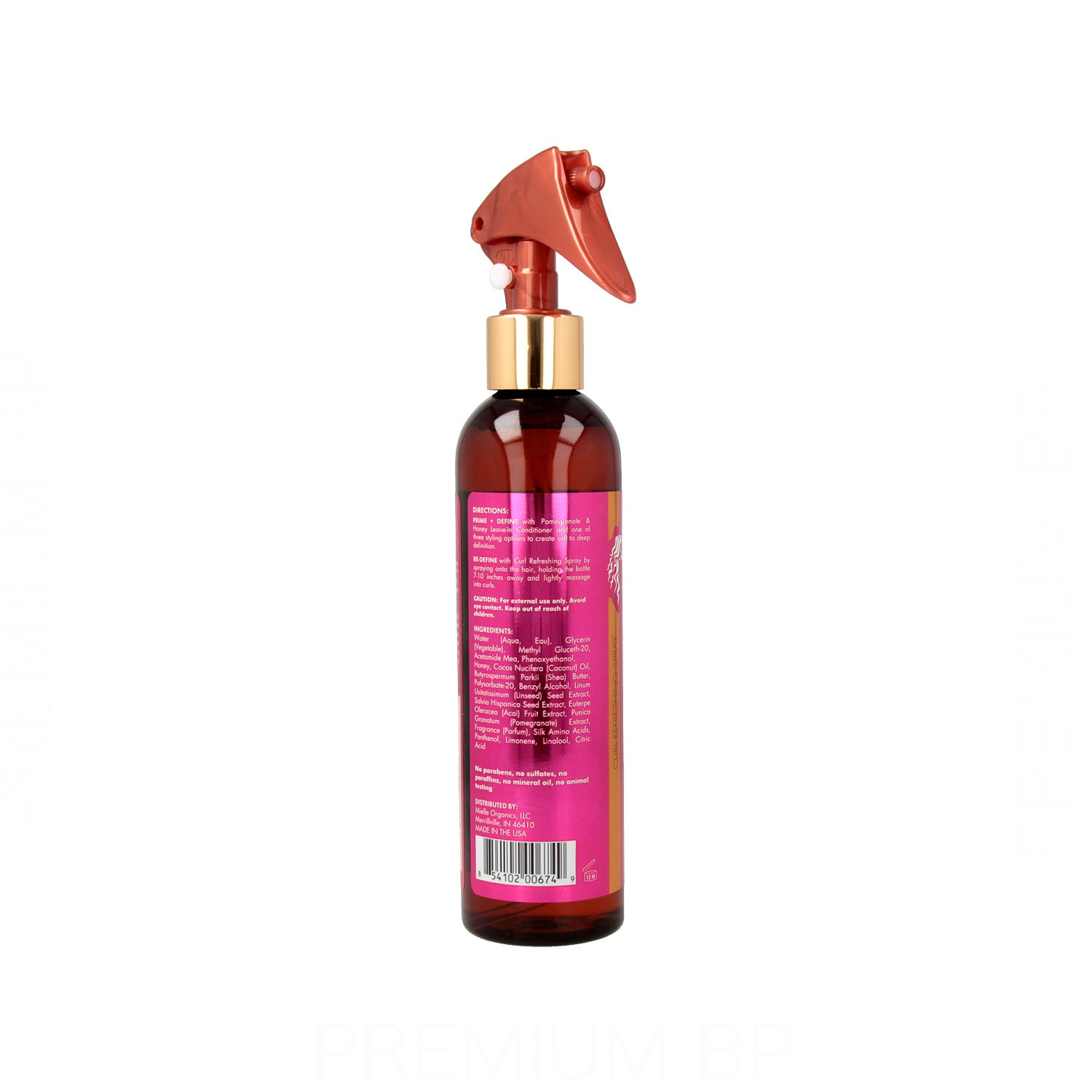 Mielle Pomegranate & Honey Spray Refrescante para Rizos 240 ml