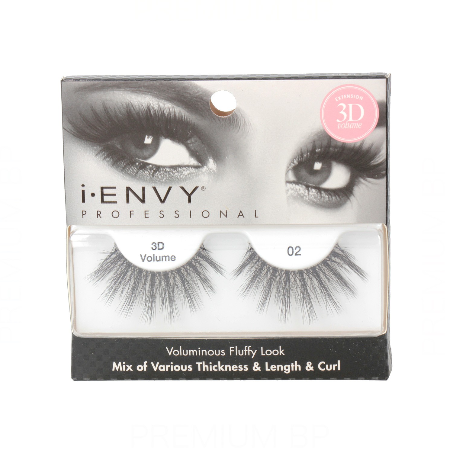 I Envy 3D Volume Extension 02 Pestañas Postizas en Tira I Envy 3D Volume Extension 02 Pestañas Postizas en Tira